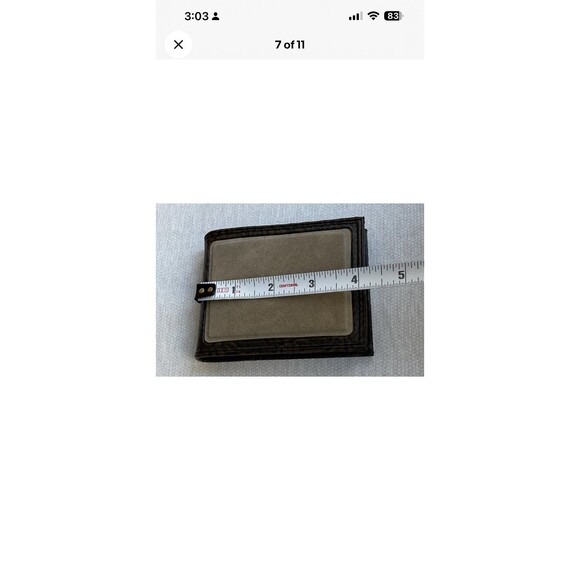 Vitronic Vitron Artic Ox Men’s Faux Leather Wallet vVntage 1980’s NEW - Picture 7 of 11